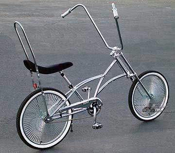 chopper bicycle with banana seat