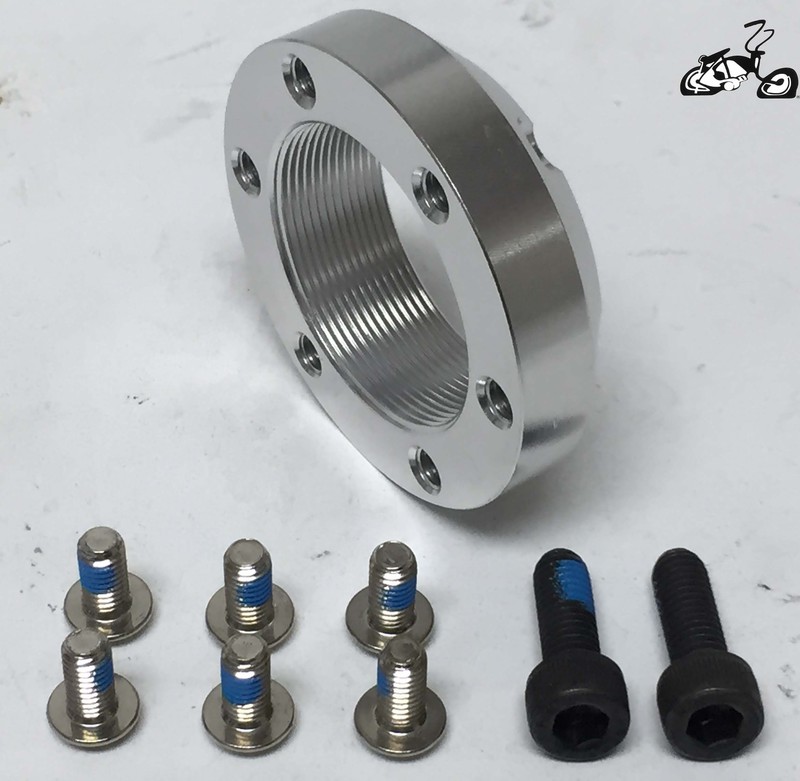 bicycle disc brake hub adapter