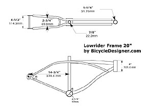 Measure A Bicycle Frame