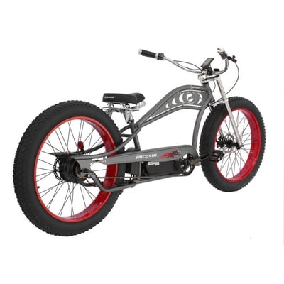 micargi cyclone deluxe chopper style electric bike