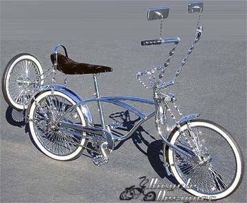 Deluxe Lowrider Bicycle with Continental Kit