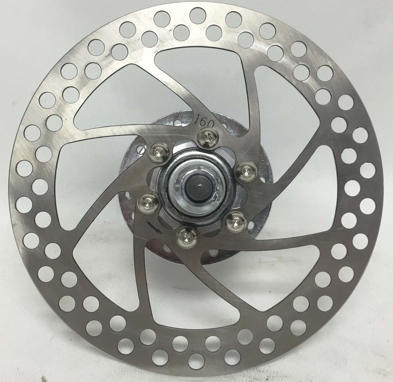disc brake adapter for non disc hub