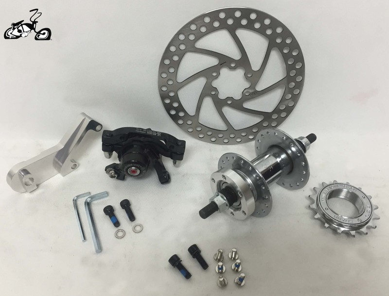mountain bike disc brake conversion kit