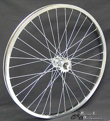 spokes in bicycle wheel