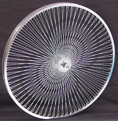 chrome bicycle wheels