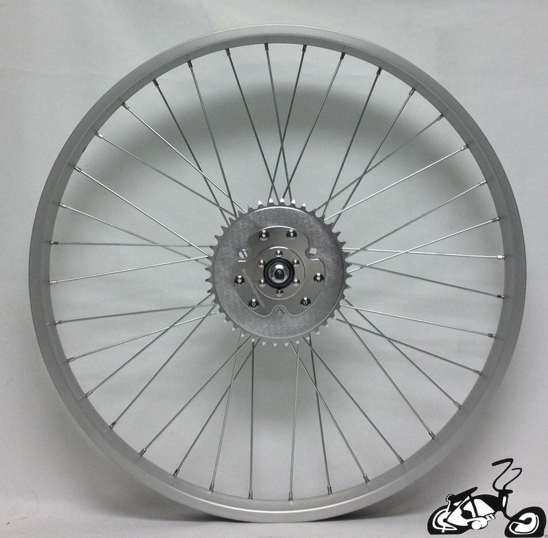 motorized bicycle rear wheel