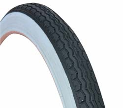 16 inch white bike tire