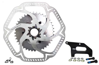 Motorized Rear Disc Brake Kit