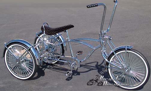 three wheel bike lowrider