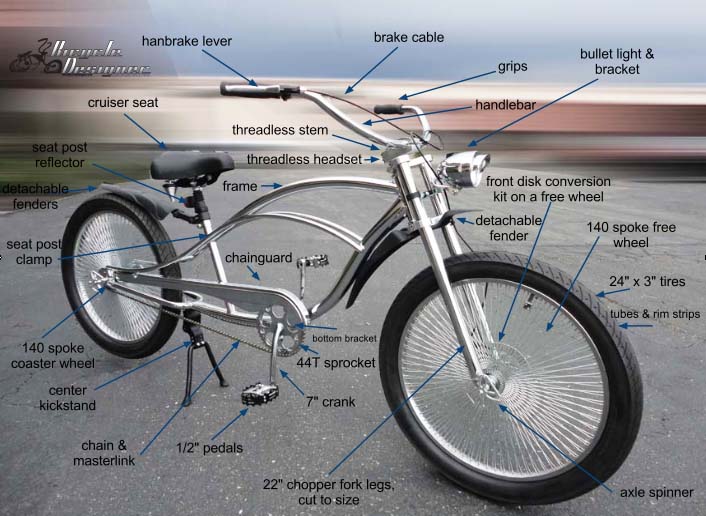 west coast chopper bicycle for sale