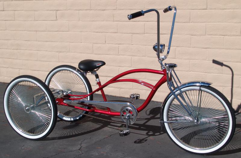 chopper 3 wheel bicycle