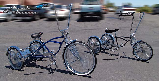 stretch lowrider bicycle