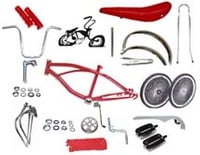 all the parts of a bike
